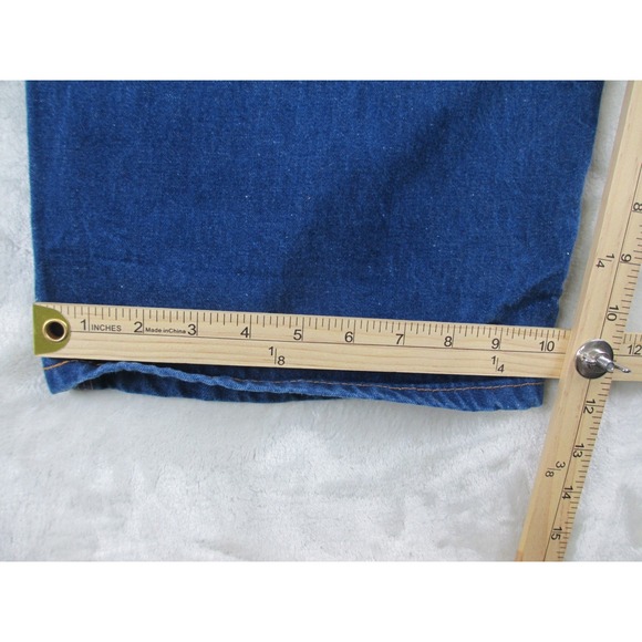 Tyndale FR Pants Mens 50 Blue Denim Jeans Cotton Pockets HEMMED Sioux 48X30* - Picture 11 of 15